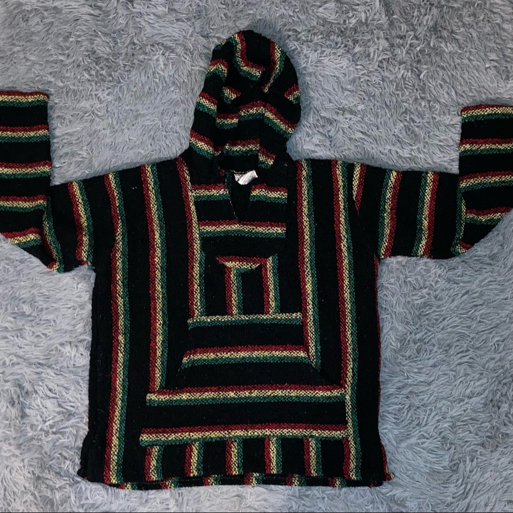 Unisex Rasta “Baja” Hoodie - Picture 1 of 3